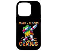 Math Blocks Genius Funny Blocks Bricks Lovers Master Builder Carcasa para iPhone 14 Pro