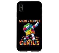 Math Blocks Genius Funny Blocks Bricks Lovers Master Builder Carcasa para iPhone XS MAX