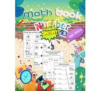 Math book: Number math book for kids from3 to 7 ages