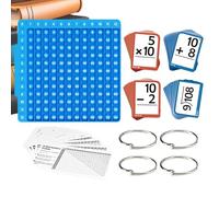 Math Flash Cards - Flash Cards for Kids, Multiplication and Division Flashs Card Math Games, for Kids Ages 1-6 Boys Girls Home Nursery Classroom School Kindergarten Birthday Travel