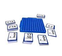 Math Flash Cards Portable Learning Toy with Multiplication Table