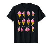 Math Fraction Ice Cream Teacher Cute Learning Classroom Idea Camiseta