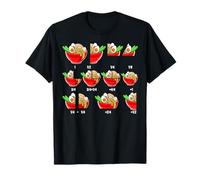 Math Fraction Ramen Teacher Cute Learning Classroom Idea Camiseta