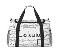 Math Geek - Bolsa de transporte de mano de gran capacidad para mujer, plegable, para viajes en avión