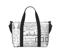 Math Geometry Geek Calculus - Bolsa de viaje cruzada de mano con un solo hombro, bolsa de deporte y fitness, bolsa de equipaje de viaje