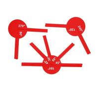 Math Geometry Tools, Angle Display Kit, Educational Learning Aids, Clear Geometric Recognition Design, Quality Classroom Material for Teachers, Elementary Students, School Use