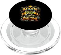 Math Gives Us Hope Every Problem Has A Solution Creative Fun PopSockets PopGrip para MagSafe