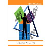 Math Graph Paper Notebook for Drawing Quad Ruled 5x5 Graph Notebook for Home, School & Office: 110 Pages, Thick Solid Lines, Large, 8.5 x 11 Blank Graphing Paper, Grid Paper Notebook