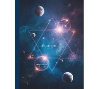 Math Graph Paper Notebook with Planets: 100 Pages of 8.5x11 Grid Paper with Math Formulas - Space-Themed Cover