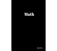 Math Hardcover Notebook for Students: | Graph Paper Notebook for Students & Teachers | 6x9 inches, 80 Pages of Grid Paper | Black Matte HardCover | Ideal for School & College Use