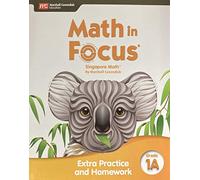 Math in Focus Extra Practice and Homework Grade 1 (Math in Focus, A)