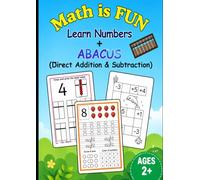 Math is Fun: A Complete Beginner Workbook for Number Tracing, Abacus & Basic Maths