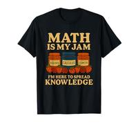 Math Is My Jam, divertido profesor, estudiante de regreso a clases Camiseta