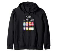Math Is My Jam Matemáticas Profesor Stem Aula Álgebra Geometría Sudadera con Capucha