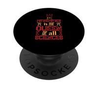 Math is Queen All Sciences Regalo Divertido para Profesor PopSockets PopGrip Adhesivo