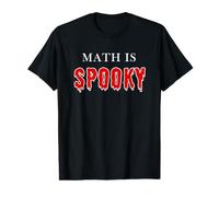 Math is Spooky - Funny School Teacher & Kids Halloween Joke Camiseta gráfica económica