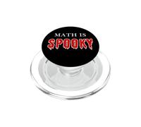 Math is Spooky - Funny School Teacher & Kids Halloween Joke PopSockets PopGrip para MagSafe