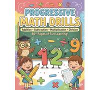 Math Level Up!: The Progressive Workbook: Go from Beginner to Math Master in 80 Days.