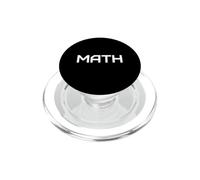 Math Lover Stem Álgebra Geometría Cálculo Diseño Minimalista PopSockets PopGrip para MagSafe