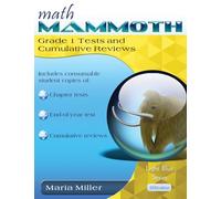 Math Mammoth Grade 1 Tests and Cumulative Reviews