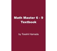 Math Master 6-9 Textbook: 外国人生徒のための数学教材