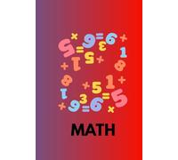 Math Notebook for Kids: Cute 6x9 Graph Paper Notebook for Elementary Students - Perfect for Math Practice, School, and Homework (80 Pages): Fun and ... for daily school use and problem-solving!