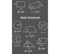 Math Notebook for Students - A Simple and Organized Notebook for Daily Math Practice: The Perfect Gift for Students, Teachers and Math Lovers
