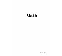 Math Notebook for Students: | Graph Paper Notebook for Students & Teachers | 6x9 inches, 80 Pages of Grid Paper | White Matte HardCover | Ideal for School and CollegeUse