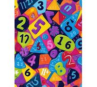 Math Notebook: Fun and Colorful 8.5x11 Lined Journal for Math Practice, Notes, and Problem Solving