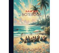 Math Notebook: Perfect for Math and Science - 8.5" x 11" Grid Paper, 5x5 Squares, Ideal for Graphs and Diagrams
