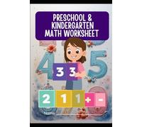 Math Numbers Workbook for Kindergarten & Preschool: Number Tracing, Counting 1-20, Write & Learn Math Skills for Ages 3-5 | Fun Early Learning Activity Book