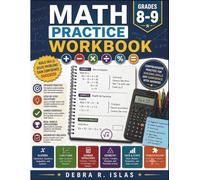 Math Practice Workbook Grades 8-9: Comprehensive Practice in Algebraic Expressions, Linear Equations, Functions, Number Operations, and Multi-Step ... Answer Keys (The Empowered Student Series)
