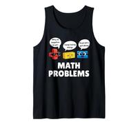 Math Problems Symbols Funny Back to School Men Women Kids Camiseta sin Mangas