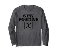 Math Pun Stay Positive Manga Larga