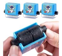 Math Roller Stamp For Kids - 4 In 1 Randomized Number Educational Tool - Math Practice Stamp,for Kids Boys School Home Classroom Kindergarten