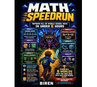 Math Speedrun: Refresh All of Middle School Math in Under 6 Hours