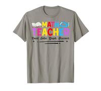 Math Teacher Count Solve Graph Discover Camiseta