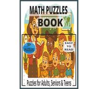 Math Vocabulary Word Puzzles: Greatness & Massive Themes | 6x9 Inch Book, 110 Pages, 55 Puzzles - Thoughtful Gift for Vacations, Holidays & Young Learners