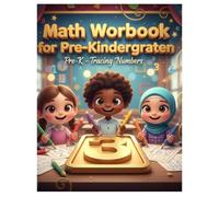 Math Workbook for Pre-Kindergarten Pre-K - Tracing Numbers