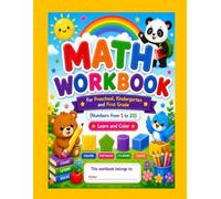 Math Workbook: :For Preschool, Kindergarten, and First grade