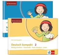 Mathe + Deutsch kompakt 2: 2 Übungshefte im Paket: Mathe kompakt, Deutsch kompakt Klasse 2