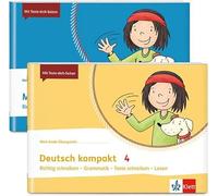 Mathe + Deutsch kompakt 4: 2 Übungshefte im Paket: Mathe kompakt, Deutsch kompakt Klasse 4