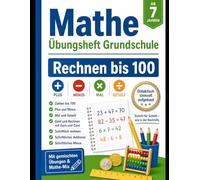 Mathe Nachhilfe für 2.Klasse Grundschule: Übungsheft Minus , Plus, Mal , Geteilt bis 100 (Nachhilfe in Fach Mathematik)