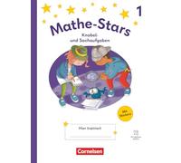 Mathe-Stars 1. Schuljahr - Knobel- und Sachaufgaben Ausgabe 2025 - Übungsheft: Mit Lösungen und digitalen Medien