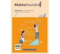 Mathefreunde 4. Schuljahr - Süd - Arbeitsheft mit interaktiven Übungen auf scook.de: Mit Übungssoftware auf CD-ROM
