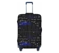 Mathematica Science - Funda protectora para maleta, para equipaje, Black, L