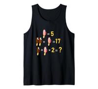 Mathematical Funny Riddle Puzzles Game Graphic Cool Designs Camiseta sin Mangas
