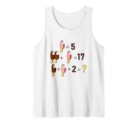 Mathematical Funny Riddle Puzzles Game Graphic Cool Designs Camiseta sin Mangas