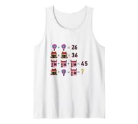 Mathematical Funny Riddle Puzzles Game Graphic Cool Designs Camiseta sin Mangas