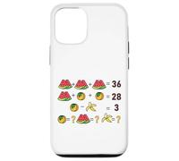 Mathematical Funny Riddle Puzzles Game Graphic Cool Designs Carcasa para iPhone 12/12 Pro